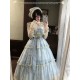 Urtto Lemon Sparkling Water Tiered Long JSK(Pre-Order/2 Colours/Full Payment Without Shipping)